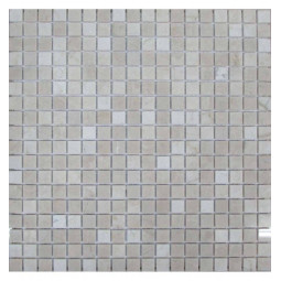 Crema Nova 15-4P (Турция) Мраморная мозаика Философия мозаики 305x305 мм