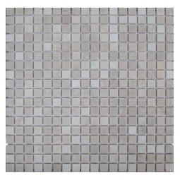 Crema Nova 15-4T (Турция) Мраморная мозаика Философия мозаики 305x305 мм