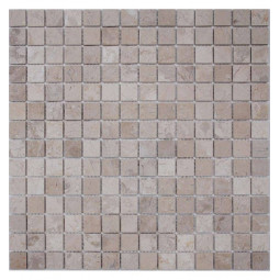 Crema Marfil 20-4T (Турция) Мраморная мозаика Философия мозаики 305x305 мм