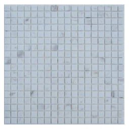 Dolomiti Bianco 15-4P Мраморная мозаика Философия мозаики 305x305 мм