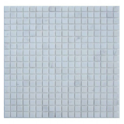 Dolomiti Bianco 15-4T Мраморная мозаика Философия мозаики 305x305 мм