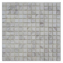 Dolomiti Bianco 20-4P Мраморная мозаика Философия мозаики 305x305 мм