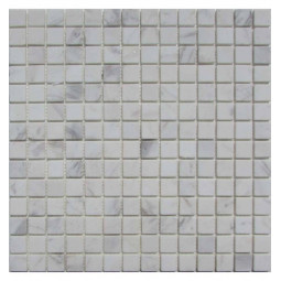 Dolomiti Bianco 20-4T Мраморная мозаика Философия мозаики 305x305 мм