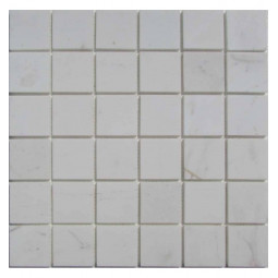 Dolomiti Bianco 48-6P Мраморная мозаика Философия мозаики 305x305 мм