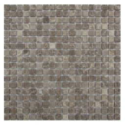 Emperador Light 15-4T Мраморная мозаика Философия мозаики 305x305 мм