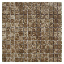 Emperador Light 20-4P Мраморная мозаика Философия мозаики 305x305 мм
