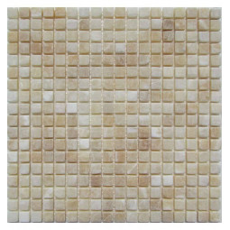 M073-15-8T Onyx Yellow Мозаика из оникса Философия мозаики 305x305 мм