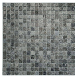 Sultan Dark 15-4T (Турция) Мраморная мозаика Философия мозаики 305x305 мм