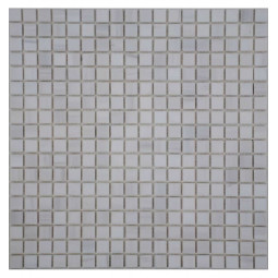 White Dolomite 15-6P (Турция) Мраморная мозаика Философия мозаики 305x305 мм