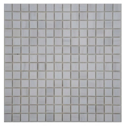 White Dolomite 20-6P (Турция) Мраморная мозаика Философия мозаики 305x305 мм