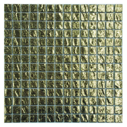 Gold Brick 20 Стеклянная мозаика Философия мозаики 300x300 мм