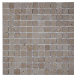 Light Travertine 23-4T Мозаика из травертина Философия мозаики 305x305 мм